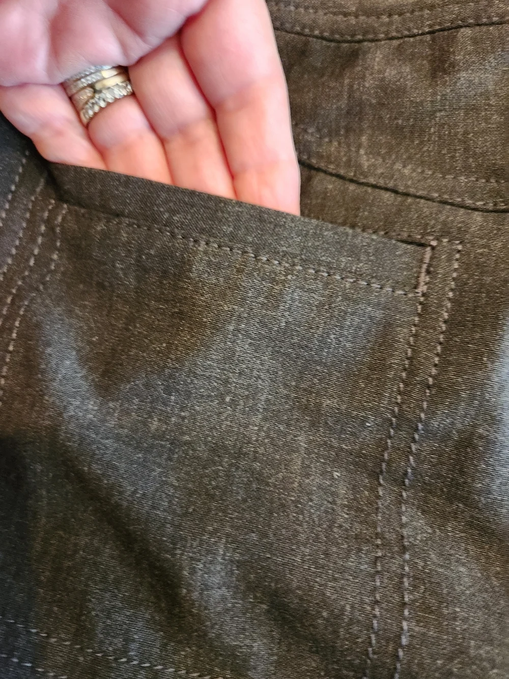 Athleta Charcoal Gray Sirrus Skirt Wool Blend Lightweight Size 6 Inner Cinch Tie